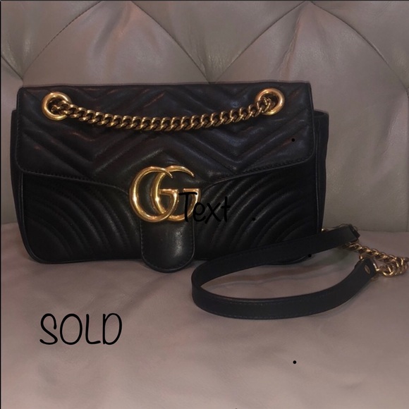 Gucci Handbags - AUTHENTIC! GG Marmont matelassé bag